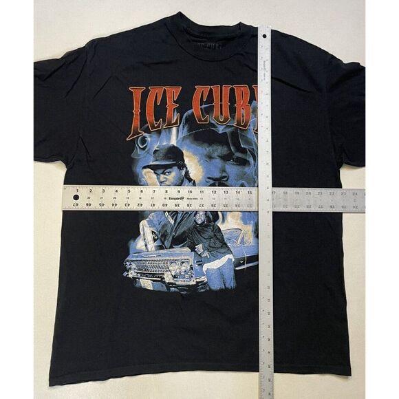 Ice Cube Album Graphic T-shirt Men XL Black Rap Music Short Sleeve - Picture 5 of 5